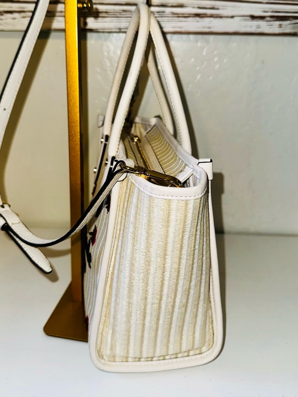 Kate Spade Ladybug Ella Dottie Top Handle Tote Bag KA637 - EUC ($399 MSRP) - Picture 6 of 14
